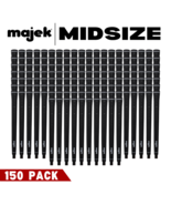 Majek Mens Tour Pro Black Midsize LOGO Golf Grips Bulk Pack - 150 PACK - $398.77 CAD