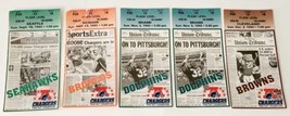 1995 San Diego Chargers 5 Regular Season Home Tickets Stubs - Rivers - £6.87 GBP