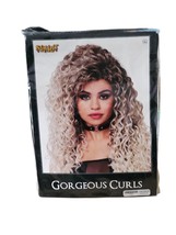 Spirit Halloween &quot;Gorgeous Curls&quot; Long Wig Age 14+ New  - $200.80 MXN