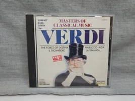 Masters Of Classical Music Volume 10 By Giuseppe Verdi (CD, 1988) Ex-Lib... - £4.10 GBP