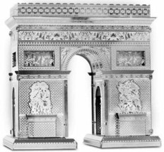 Metallic Nano Puzzle Etoile Arc de Triomphe Tenyo High quality metal model - £28.40 GBP