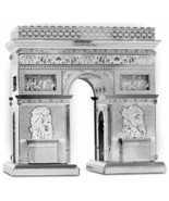 Metallic Nano Puzzle Etoile Arc de Triomphe Tenyo High quality metal model - £27.94 GBP