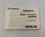 2006 Toyota RAV4 Owners Manual Handbook OEM B03B54044 - $19.79