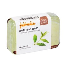 Fabindia Lot of 2 Tea Tree Bath Bar Soaps 200 Grams Soft Skin Face Body-
show... - £13.87 GBP