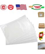 Durable Clear 7.5&#39;&#39; x 5.5&#39;&#39; Shipping Label Pouches - Self-Adhesive Prote... - $22.57 CAD