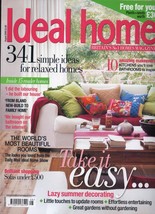 Ideal Home Magazine - August 2005 - £3.91 GBP