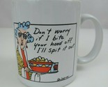 Vintage Hallmark Shoebox Greetings &quot;Don&#39;t Worry If I Bite.. Funny Coffee... - $14.54