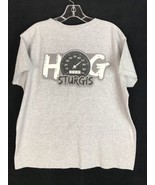 XL HOG Harley Owners Group Davidson Gray T Shirt 2010 Sturgis - $19.75