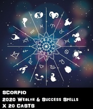 Scorpio Star Sign 20 X Wealth Spells Cast Voodoo Pin Point Exact Work - $30.00