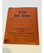 War Ration Book WW2 ephemera WWII military stamp Colorado Piggly Wiggly ... - £15.57 GBP