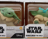 Star Wars The Mandalorian Baby Bounties 2 Pack Child Yoda Frog &amp; Force I... - £33.40 GBP