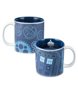 Doctor Who Tardis and ICONS Heat Reactive 20 oz Ceramic Mug NEW UNUSED - $9.74