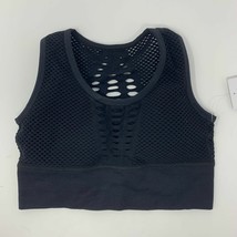Zella black mesh cutout sports bra XS NWT - £14.40 GBP