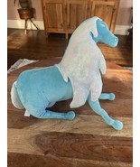 Disney Store Frozen 2 Nokk Elsa&#39;s Water Spirit Horse Plush 15&quot; Toy Blue - $18.70