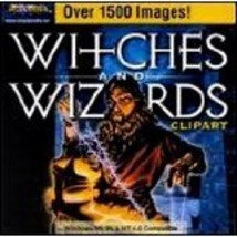 Witches and Wizards Clipart - $9.79