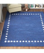 5 x 8 &#39;Baxte bolu aur wait Hand tufted CRATE &amp; BARREL Woolen Carpet  - $884.75 CAD