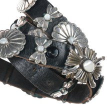 32&quot; Dene Tsosie Bini Navajo sterling and shell concho belt - £665.84 GBP