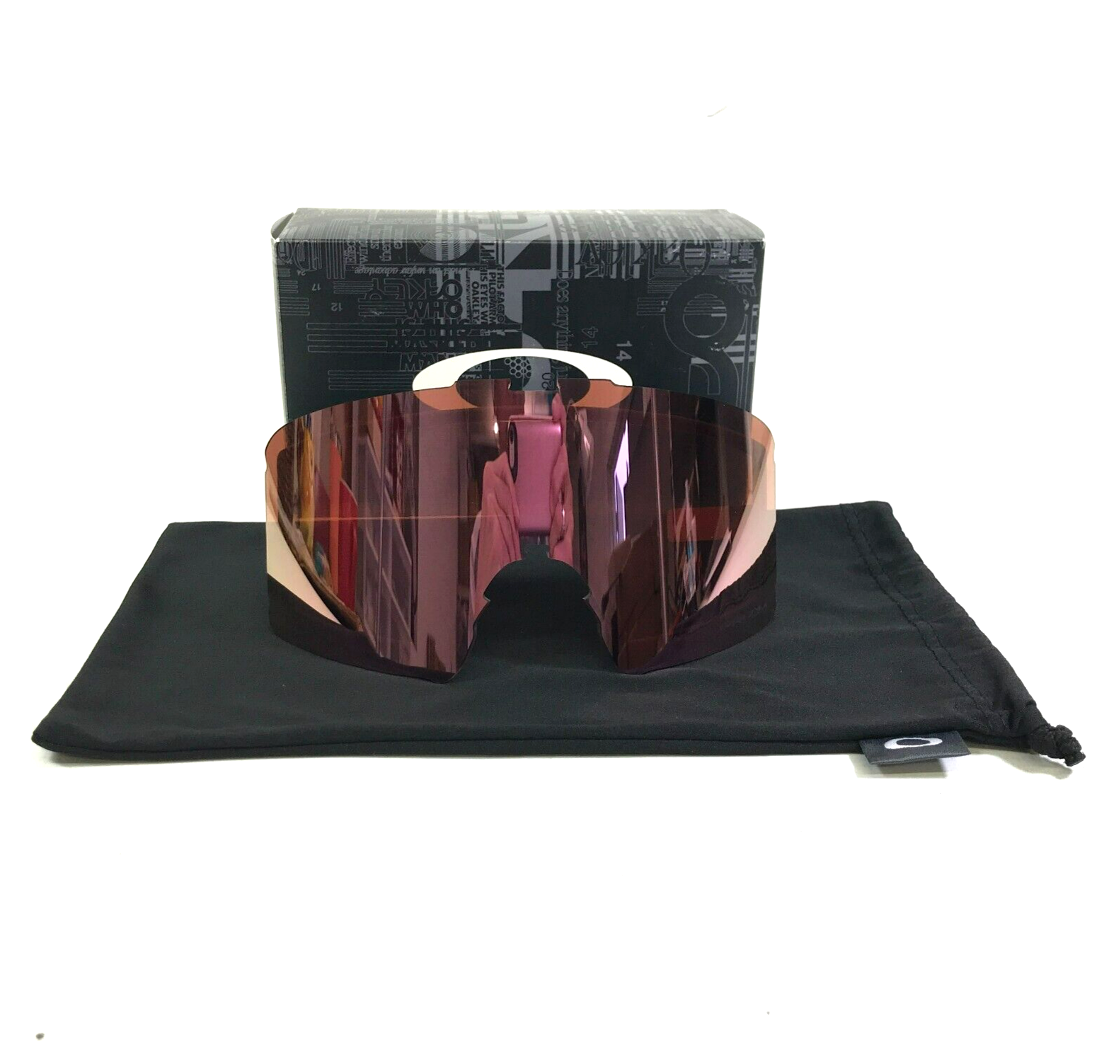 Oakley OO7093 Line Miner XM Prisma Rotgold Farbpassiviert Schnee Linse E... - $69.28