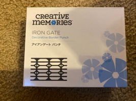 Creative Memories New Iron Gate Decorative Border Punch - Limited Edition Promo - $30.58