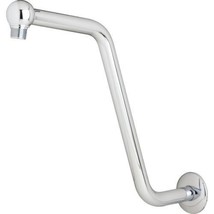 Chrome Drenching Shower Arm With Flange 1/2 X 10&quot; - £39.05 GBP