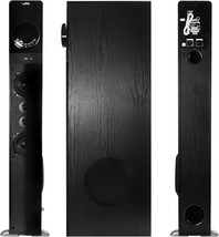 Black Tower Speaker From Befree Sound With Bluetooth. - £156.42 GBP