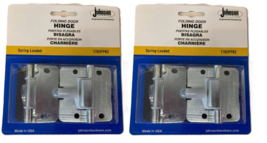 Johnson Hardware 1703PPK2 Folding Door Spring Hinge, Shock Absorbing (2-... - $17.81
