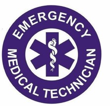 EMT Emergency medical Technician Hard Hat Decal Hardhat Sticker Helmet H153 - $1.79+