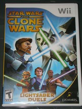 Nintendo Wii   Star Wars The Clone Wars   Light Saber Duels (Complete W/ Manual) - £14.95 GBP