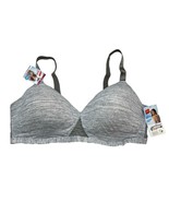 Hanes Womens 3XL Oh So Light Wireless Comfort T-Shirt Bra Gray - €15,76 EUR