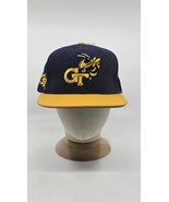 Vintage 90s American Needle Blockhead Georgia Tech NCAA Wool Snapback Hat - €84,76 EUR