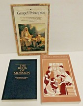 The Book of Mormon Another Testament Of Jesus Christ Gospel Principles Books - £24.65 GBP