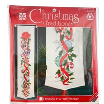 Designs For The Needle Bell Pull Kit 1927 Ornaments Christmas Craft 1995 - $24.04