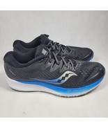 Saucony Ride ISO Everun Mens Shoes Sneakers Size 11.5 Black S20514-2 Run... - £33.05 GBP