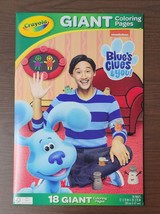 18 GIANT Blue&#39;s Clues Crayola Coloring Pages New in Original Packaging BULK BUYS - £6.26 GBP
