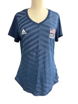 Adidas Women&#39;s USA Volleyball Jersey Size L - $274.36 MXN