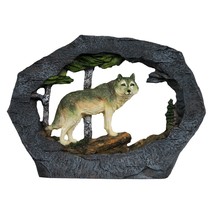 Regal Elites Vista Rock Series 7-1/2 Inch Long Wildlife Sculpture - WOLF Standin - £19.54 GBP