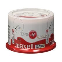 Maxell - 50 x DVD-R - 4.7 GB ( 120min ) 16x - white - printable surface ... - $62.00
