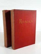 Romola George Eliot 1890 Two Volume Set with Dust Jackets Hardcover - £25.26 GBP