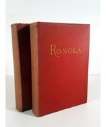 Romola George Eliot 1890 Two Volume Set with Dust Jackets Hardcover - £24.76 GBP