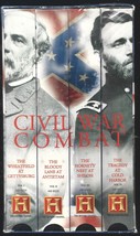 Factory Sealed VHS 4 Tapes-Set-Civil War Combat-History Channel-1999 - $23.10