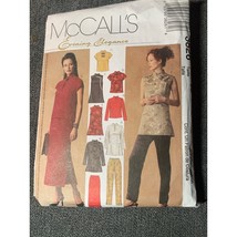 McCall's 3826 Evening Elegance Dress Shirt Pants Sewing Pattern BB Sizes 8-10-12 - £9.02 GBP