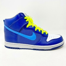 Nike Dunk High Varsity Deep Royal Blue White Mens Retro Sneakers 317982 403 - £120.60 GBP
