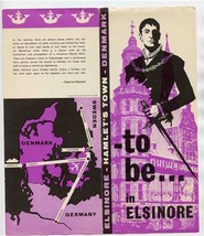 To Be in Elsinore Denmark Brochure Hamlet&#39;s Town  - £13.74 GBP