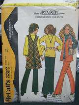Vintage McCall's 3312 Misses Vest, Pants/ & Blouse Pattern - Size 18 Bust 40 - £8.07 GBP