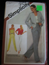 Vintage Simplicity #9944 Misses Cami, Pants &amp; Unlined Jacket Pattern - Size 10 - £5.93 GBP