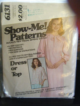 Vintage McCall's Show-Me! 6131 Misses Dress or Top Pattern - Size 10/12/14 - £5.44 GBP