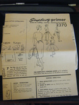 Vintage Simplicity 2370 Junior's Dress, Jacket & Overskirt Pattern - Size 11 - $14.03