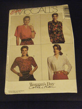 Vintage McCall&#39;s 6167  Misses Tunic, Top or Blouse Pattern -Size 10/12/14 - £6.51 GBP