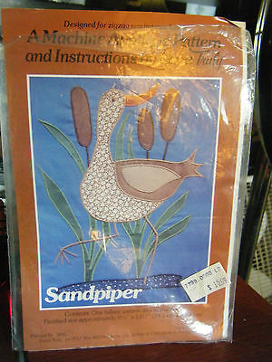 Primary image for Yours Truly 3095 Sandpiper Machine Applique Pattern & Instructions