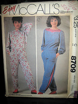 Vintage McCall&#39;s #8709 Misses Top &amp; Pants Pattern - Size S (10-12) - £4.45 GBP